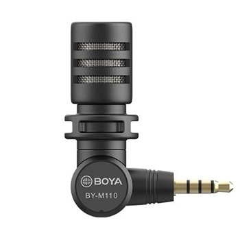 Микрофон BOYA BY-M110 компактен 3.5mm жак