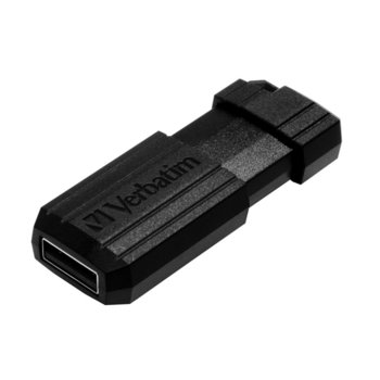 Памет 32GB USB Flash Drive, Verbatim Pinstripe, USB 2.0, черна | JAR Computers Verbatim 32GB USB 2.0 Pinstripe