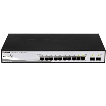 Switch D-Link DGS-1210-10P 10Ports 10/100/1000Mbps