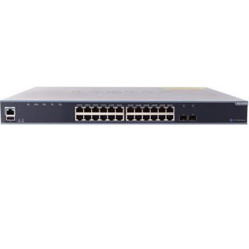 Суич Opzoon PT-3750E-28P-S, 24 x 10/100/1000 BASE-T PoE ports + 4 x 10 GbE SFP + | JAR Computers Opzoon PT-3750E-28P-S