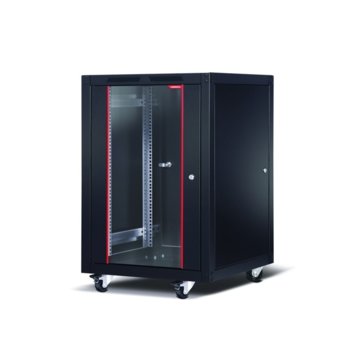 Комуникационен шкаф Formrack SLV-16U6060/BTA-16U6060, 19", 16U, 600 x 600 mm, черен | JAR Computers Formrack SLV-16U6060/BTA-16U6060