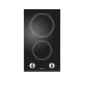 Стъклокерамичен плот за вграждане Gorenje EC310INI, 2 нагревателни зони, индикатор за остатъчна топлина, черен | JAR Computers Gorenje EC310INI GJ545516