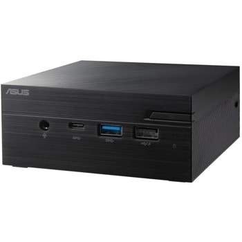 Настолен компютър Asus Mini PC (PN41-BC034ZV), четириядрен Jasper Lake Intel Celeron N5100 1.1/2.8 GHz, 4GB DDR4 SO-DIMM, 128GB SSD, USB-C 3.1 Gen 2, Windows 10 Pro | JAR Computers Asus PN41-BC034ZV