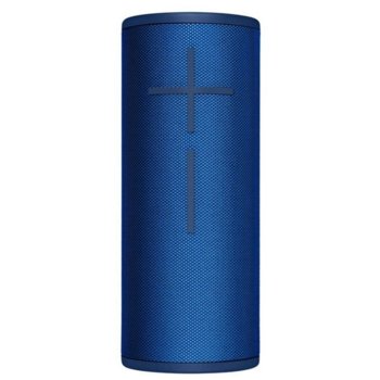 Тонколона Logitech Ultimate Ears BOOM 3 (984-001362), 2.0, Bluetooth, micro USB, микрофон, синя, водоустойчива | JAR Computers Logitech Ultimate Ears BOOM 3 984-001362