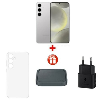 Samsung Galaxy S24+ 256 Gray + Case + Adapter + Pa