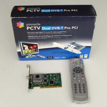 TV Tuner, PINNACLE PCTV Dual DVB-T Pro PCI 2000i