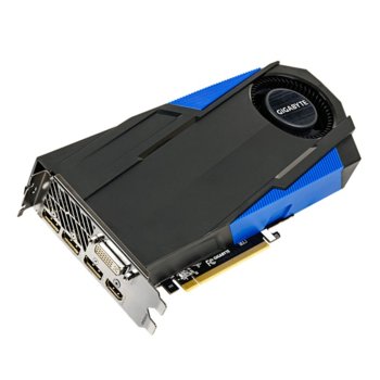 Видео карта GF GTX 970 OC, 4GB, Gigabyte GV-N970TTOC-4GD, PCI-E 3.0, GDDR5, 256bit, DisplayPort, HDMI, DVI | JAR Computers Gigabyte GV-N970TTOC-4GD