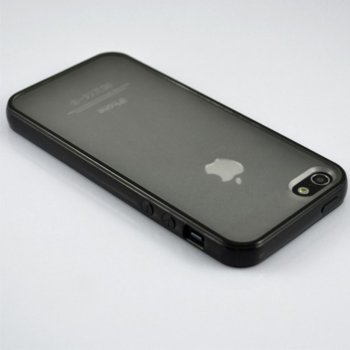 Бъмпер с твърд гръб DeTech за iPhone 5GS - 50383