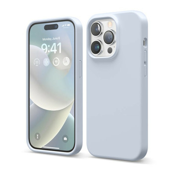 Soft Silicone Case за iPhone 14 Pro светлосин