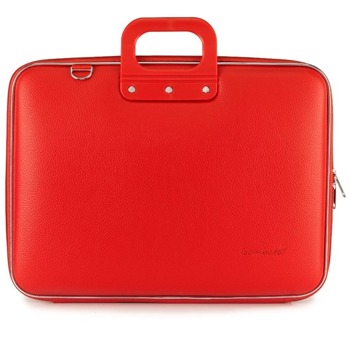 Чанта за лаптоп Bombata Maxibombata Classic Red, до 17" (43.18 cm), с дръжка, червена | JAR Computers Bombata Maxibombata Classic 17 inch - red E00651-5