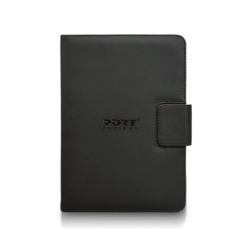 Калъф Port Designs "Muskoka" за таблет до 7" (17.8cm), "бележник", черен | JAR Computers Port Designs "Muskoka" 7" черен