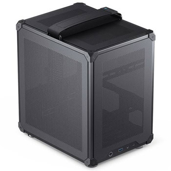 Кутия Jonsbo C6 Mesh, ITX/microATX, 1x USB 3.0 Type-A, 1x USB Type-C, черна, без захранване | JAR Computers Jonsbo C6 Mesh GEJB-133