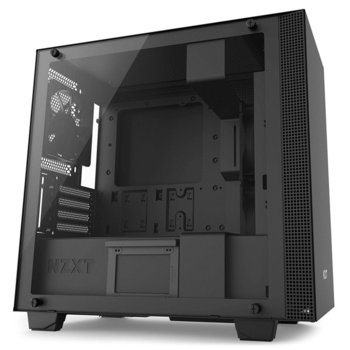 Кутия NZXT H400i, Micro ATX/miniITX, 2x USB 3.1 Gen 1, черна, без захранване | JAR Computers NZXT H400i Smart Matte Micro-Tower Black