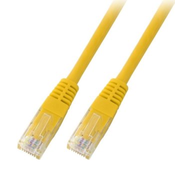 Пач кабел EFB Elektronik, UTP, Cat.5e, 7,5m, жълт | JAR Computers EFB Elektronik Cat.5e 7,5m UTP жълт K8095.7.5