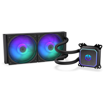 Водно охлаждане за процесор Endorfy Navis F240 ARGB, съвместимост със сокети Intel LGA1700/1200/115X/206/2011-3 & AMD AM5/AM4 | JAR Computers Водно охлаждане Endorfy Navis F240 ARGB