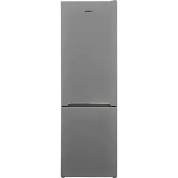 Хладилник с фризер Heinner HC-V268SF+, F, 268 л. общ обем, свободностоящ, 277 kWh годишно, LED светлина, регулируем термостат, реверсивни врати, сребрист image