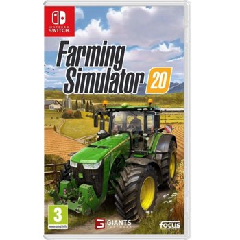 Игра за конзола Farming Simulator 20, за Nintendo Switch | JAR Computers Farming Simulator 20 Nintendo Switch