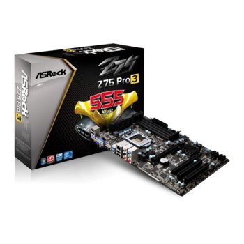Дънна платка ASRock Z75 Pro3, Z75, LGA1155, DDR3, 2xPCI-E (CF) (HDMI), THX TruStudio™ SB7.1, Lan1000, 2xSATA 6Gb/s RAID 0,1,5,10, 2xUSB3.0, ATX | JAR Computers ASRock Z75 Pro3 LGA1155 DDR3 HDMI ATX