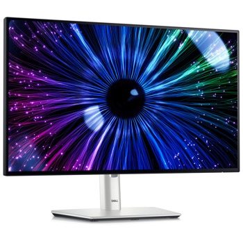 Монитор Dell U2424HE, 24" (60.96cm) IPS панел, 120Hz, Full HD, 5ms, 250cd/m2, DP, HDMI, USB-C | JAR Computers Dell U2424HE