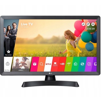 Монитор с тунер LG 28TN515S-PZ, 27.5" (69.85 cm) VA панел, HD, 8ms, 1200:1, 250 cd/m2, HDMI, RCA, USB, тунер за TV, колони | JAR Computers LG 28TN515S-PZ