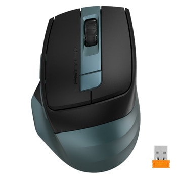 Мишка A4tech FB35CS Fstyler Green, безжична, оптична (2400dpi), Bluetooth, Wireless, зелена, литиево-йонна батерия, безшумна | JAR Computers A4Tech FB35CS Fstyler Green