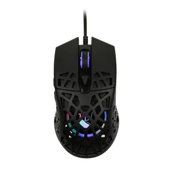 Мишка Konix Drakkar Aegir Ultra Light, оптична (10000 dpi), USB, черна, 7 бутона | JAR Computers Мишка Konix Drakkar Aegir Ultra Light