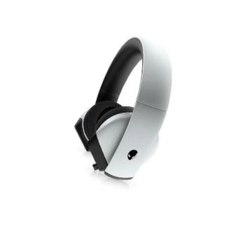 Слушалка Dell Alienware 510H, микрофон, 7.1 virtual surround sound, гейминг, бели | JAR Computers Dell Alienware 510H White
