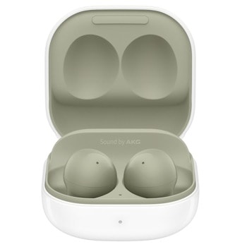 Слушалки Samsung Galaxy Buds2 (SM-R177NZGAEUH), безжични, тип "тапи", микрофон, ANC, до 5 часа време на работа, зелени | JAR Computers Samsung Galaxy Buds2 SM-R177NZGAEUH