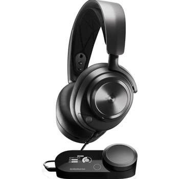 слушалки steelseries arctis nova pro x черни