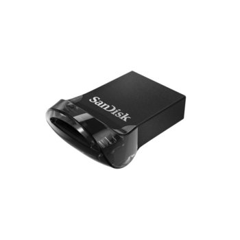 Памет 64GB USB Flash Drive, SanDisk Ultra Fit, USB 3.1, черна | JAR Computers 64GB SanDisk ULTRA FIT SDCZ430-064G-G46