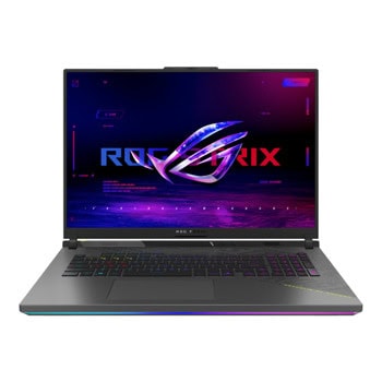 Лаптоп Asus ROG Strix G18 G814PM-S9028(90NR0L28-M001U0)(сив), шестнадесетядрен AMD Ryzen 9 8940HX 2.4/5.3GHz, 18 "(45.7cm)2.5K IPS Displey & GF RTX 5050 8GB, 32GB DDR5, 2TB SSD NVMe, 2x USB 3.2 Gen 2 Type-A, Windows 11 Home, 3kg | JAR Computers Лаптоп Asus ROG Strix G18 G814PM-S9028