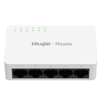 Суич Ruijie RG-ES05G-L, 1000Mbps, 5 порта, 8x 10/100/1000Mbps RJ45 | JAR Computers Ruijie RG-ES05G-L