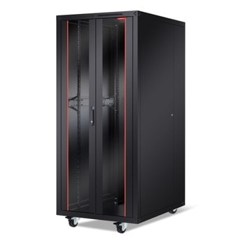 Комуникационен шкаф FORMRACK BETA-42U80100 19", 42U, 780x2096mm, товароносимост 600кг, черен | JAR Computers Formrack BETA-42U80100