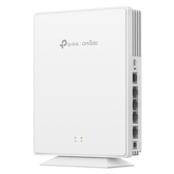Точка за достъп TP-Link EAP610GP-Desktop, 2.4GHz (574Mpbs)/ 5GHz (1201Mbps), 4x 10/100/1000 LAN (1x PoE), 1x FXS, 2x вътрешни антени | JAR Computers TP-Link EAP610GP-Desktop