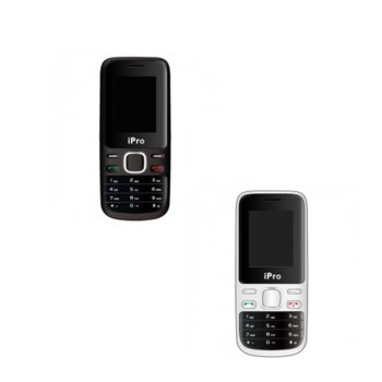 iPro G2 +хендс-фрии, поддържа 2 sim карти, 1.8" (4.57 cm) екран, камера, FM радио, фенерче, MicroSD слот | JAR Computers iPro G2 +хендс-фрии