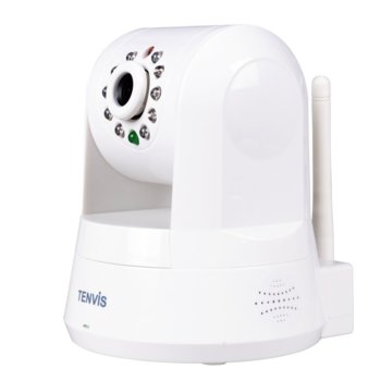 IP камера Tenvis IPROBOT3, PTZ, 720P, 3.6mm обектив, WLAN, H.264, IR осветяване | JAR Computers Tenvis IPROBOT3