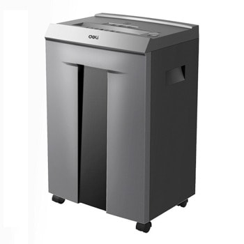 Шредер Deli ET096, до 16 листа А4, раздробява CD дискове/хартия/карти, кошче за отпадъци с обем 30 литра | JAR Computers Шредер Deli ET096