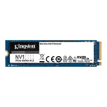 Памет SSD 250GB Kingston NV1 (SNVS/250G), NVMe, M.2 (2280), скорост на четене 2100MB/s, скорост на запис 1100MB/s | JAR Computers SSD 250GB Kingston NV1 SNVS/250G