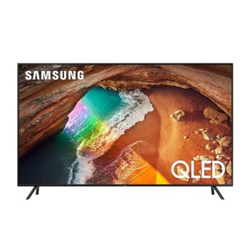 Телевизор Samsung QE82Q60RAT, 82" (208.28 cm) QLED Smart TV, Ultra HD, 2x T2CS2x, Wi-Fi, Bluetooth, LAN, 4x HDMI, 2x USB | JAR Computers Samsung QE82Q60RATXXH