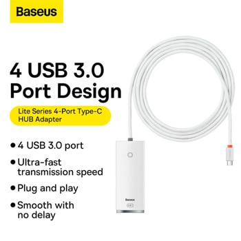 Baseus Lite Series 5-Port Hub WKQX030502