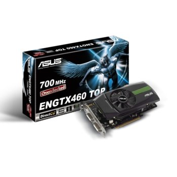 Видео карта GF GTX 460, 768MB Asus ENGTX460 DirectCU TOP/2DI/768MD5, PCI-E, DDR5, 192bit, HDMI & 2xDVI | JAR Computers GF GTX 460