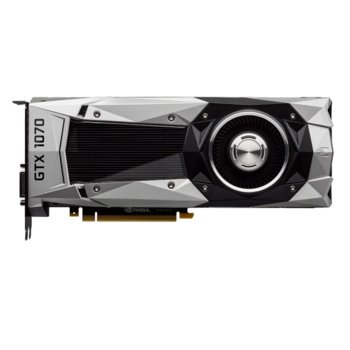Видео карта GF GTX 1070 Founders Edition. 8GB, Gigabyte GV-N1070D5-8GD-B, PCI-E 3.0, GDDR5, 256 bit, Display Port, HDMI, DVI | JAR Computers Gigabyte GV-N1070D5-8GD-B