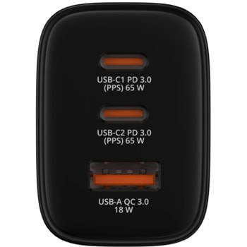 Verbatim Essentials GaN Charger 65W Black 32352 | JAR Computers Verbatim Essentials GaN Charger 65W Black 32352