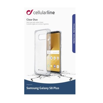 Cellular Line Clear Duo - Galaxy S8 Plus