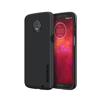Калъф за Motorola Moto Z3 Play, хибриден, Incipio DualPro MT-453-CFB, удароустойчив, черен | JAR Computers Incipio DualPro MT-453-CFB