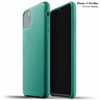 Mujjo Full iPhone 11 Pro Max green MUJJO-CL-003-GR