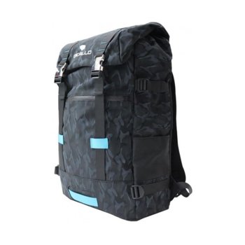 Раница за лаптоп Dicallo LLB969017BB, до 17.3" (43.94 cm), полиестер, отделение за таблет, черна-синя | JAR Computers Dicallo LLB969017BB