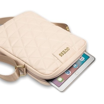 Guess Quilted Tablet Bag 10 GUTB10QLPK