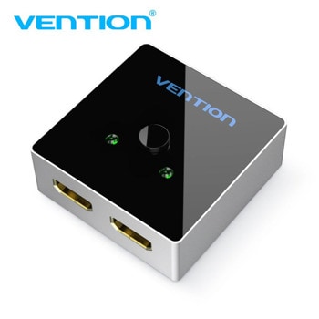Видео сплитер Vention AFLH0, от 1x HDMI(ж), към 2x HDMI(ж), 4K 2160p@60FPS (3840x2160) | JAR Computers Vention AFLH0