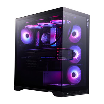 Кутия A-Data XPG Invader X BTF, ATX/microATX/Mini-ITX, 2x USB 3.2 Type-A, 1x USB 3.2 Type-C, с прозорец, черна, без захранване | JAR Computers A-Data XPG Invader X BTF Black INVADERXBTFMT-BKCWW